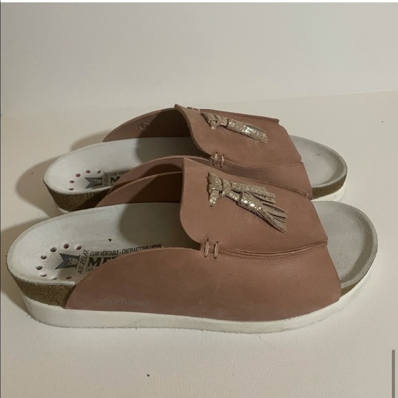 Mephisto Blush Pink Sandal Women’s Size 7 EU 37 - Picture 8 of 12